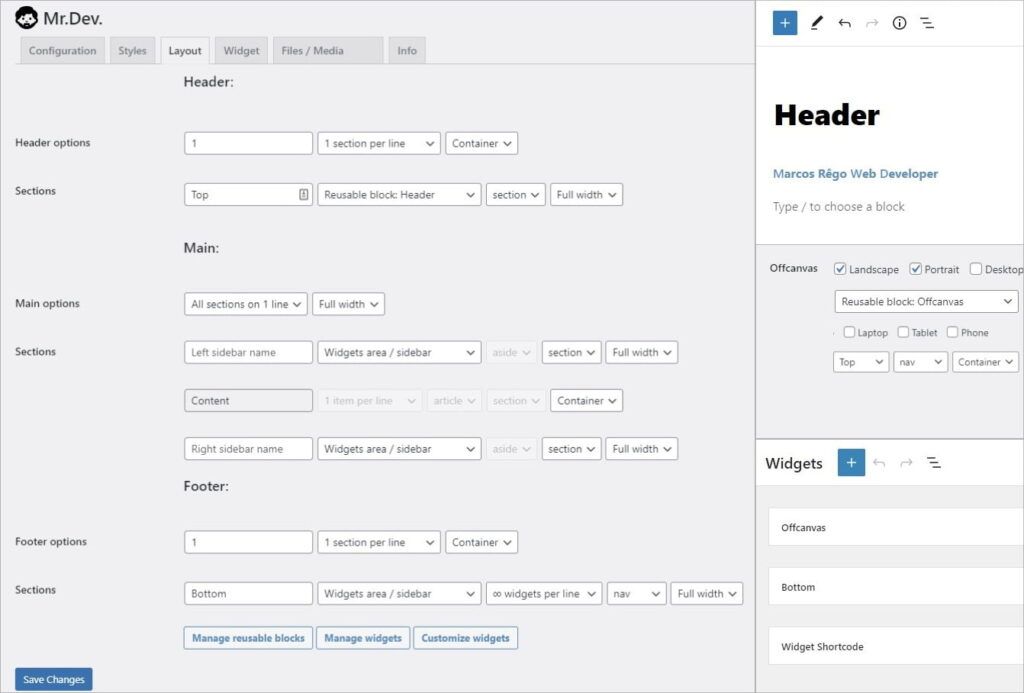 mrdev framework layout - Mr.Dev.'s Framework Mr.Dev.'s Framework - Layout